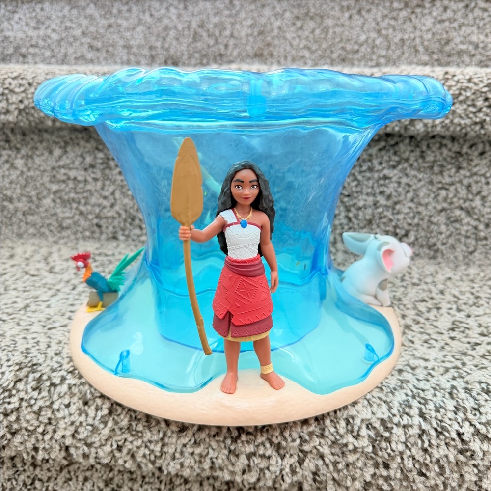 Disney Moana 2 Wave Popcorn Bucket Cinemark Exclusive - used in good condition